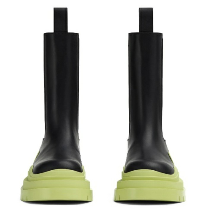 Bottega Ladies fabric platform boots