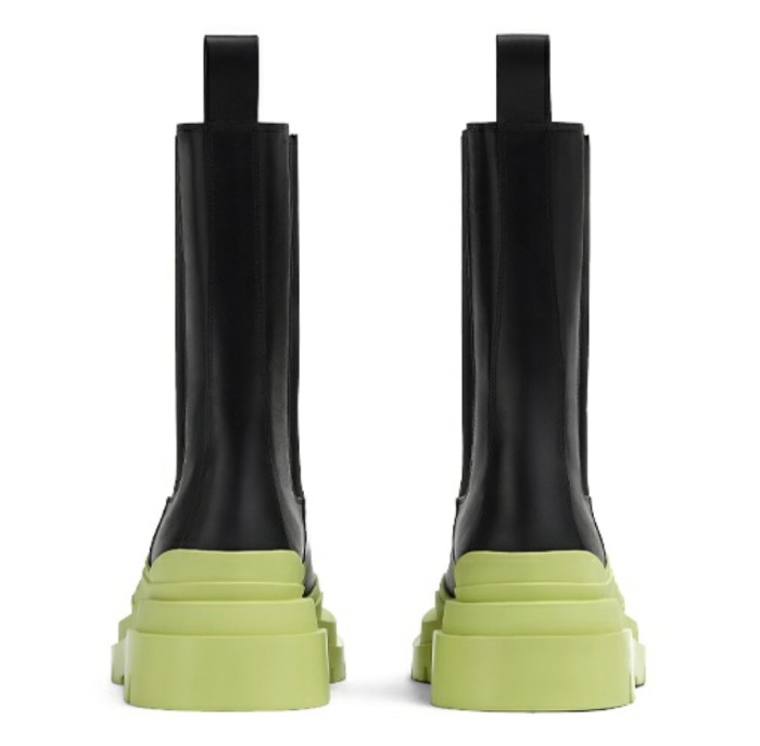 Bottega Ladies fabric platform boots