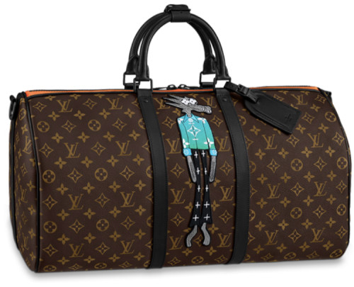 Louis Vuitton 50 Printed Travel Bag Men's