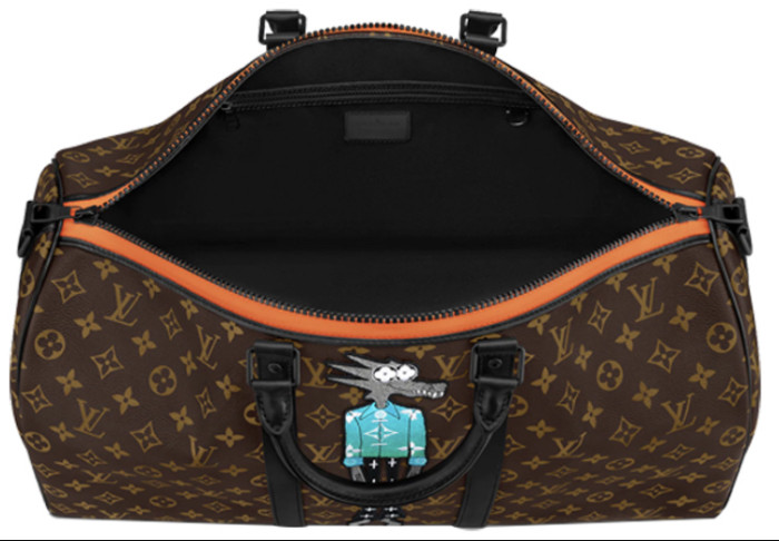 Louis Vuitton 50 Printed Travel Bag Men's
