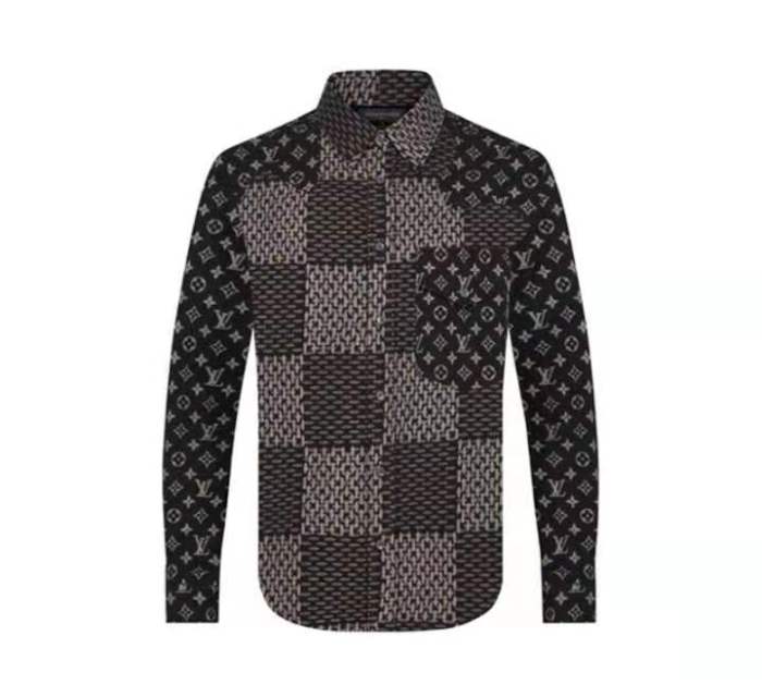 Louis Vuitton Co-branded Spliced Shirt Men's