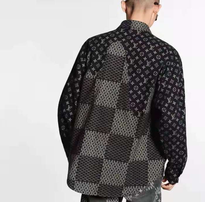 Louis Vuitton Co-branded Spliced Shirt Men's