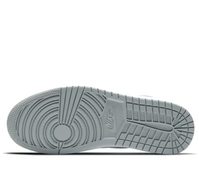 Air Jordan1High OG  Hyper Royal  Mint Candy Washed White and Blue Men's and Women's Same Style