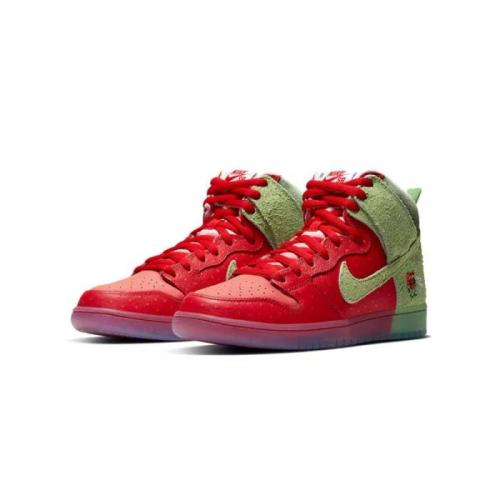Nike SB Dunk High Strawberry Cough