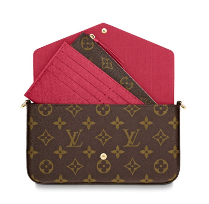 Di Ali Gerba same style] LOUIS VUITTON Pochette three-in-one classic one-shoulder