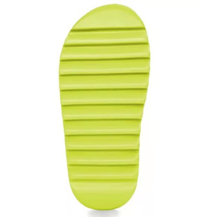 Yeezy Slide  Glow Green  guide green