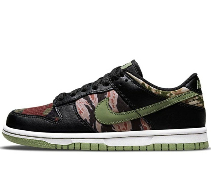 Nike Dunk Low SE Black Multi-Camo (GS)