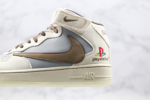 Nike Air Force1 Mid x Playstation x Nike Travis Scott