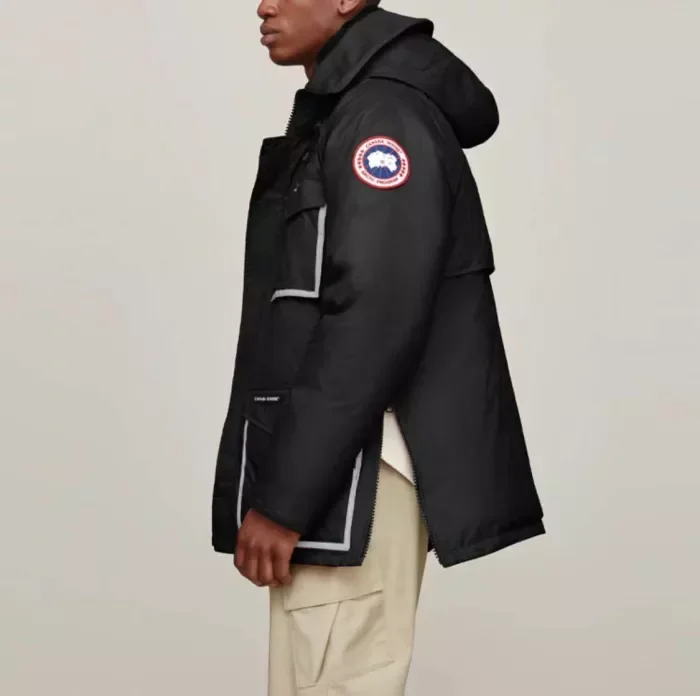 Co-branded Chilliwack Reflective Strip Bomber Jacket Black