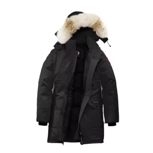 Trillium Parker Solid Hooded Down Jacket Black