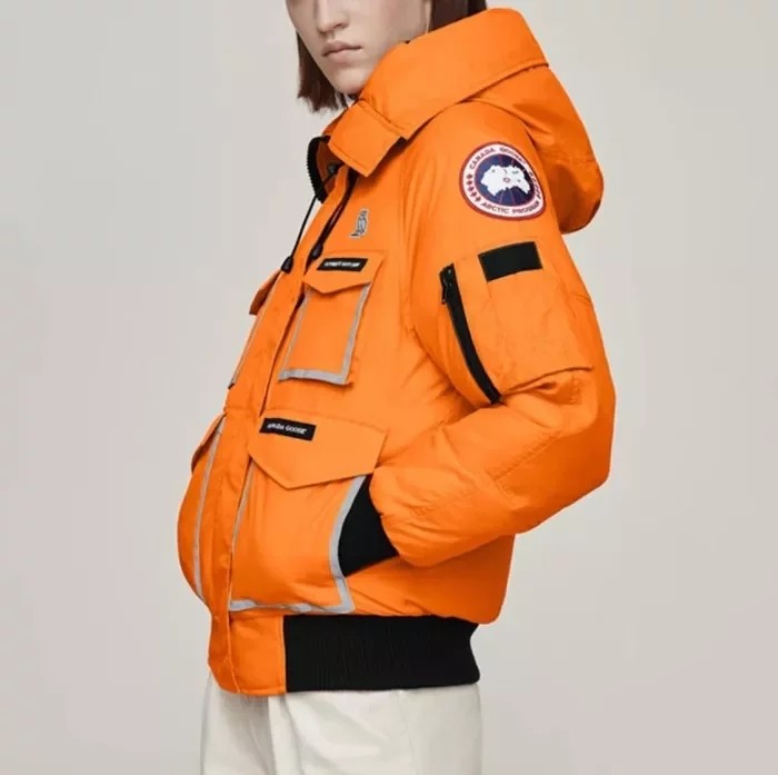 Co-branded Chilliwack Reflective Strip Bomber Jacket