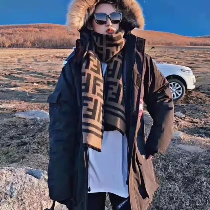 Parker Solid Hooded Down Jacket black