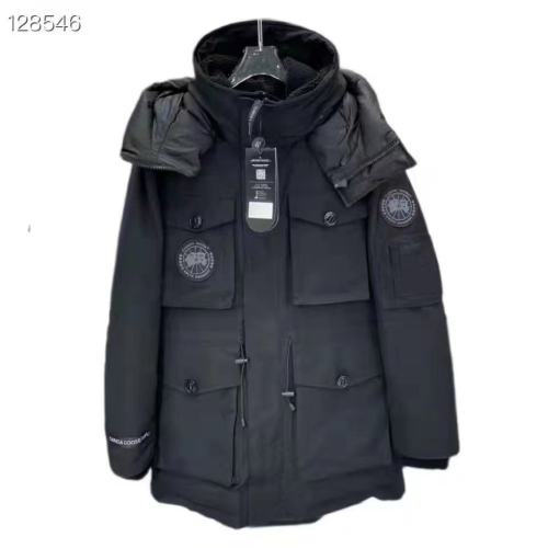 Long down jacket