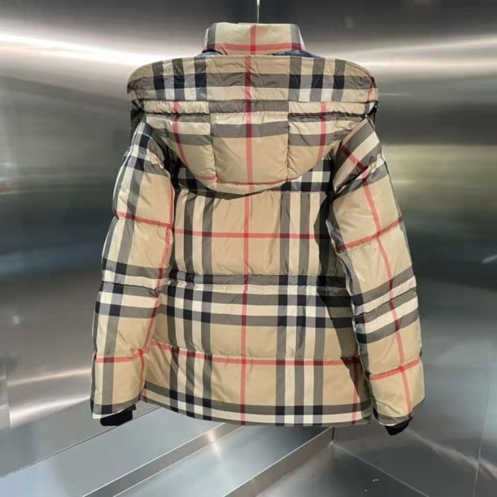 Burbe*ry 21 Autumn/Winter Vintage Check Recycled Polyester Down Jacket