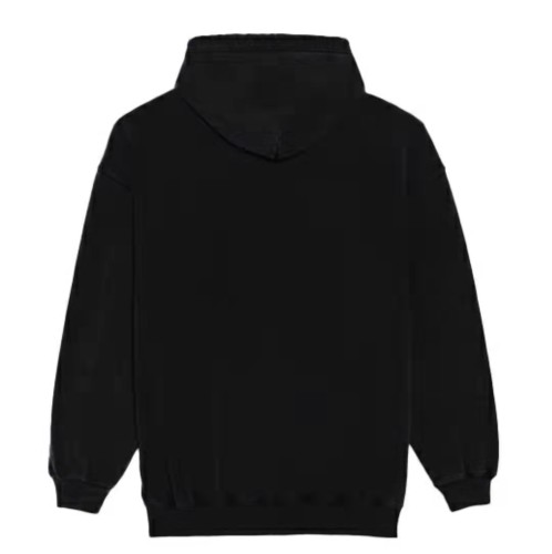 Balenciaga loose hooded long-sleeved sweater women's black