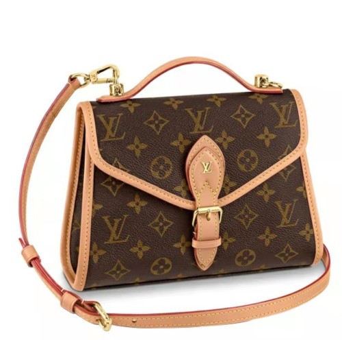 LOUIS VUITTON IVY exquisite retro flip cover classic presbyopia canvas women