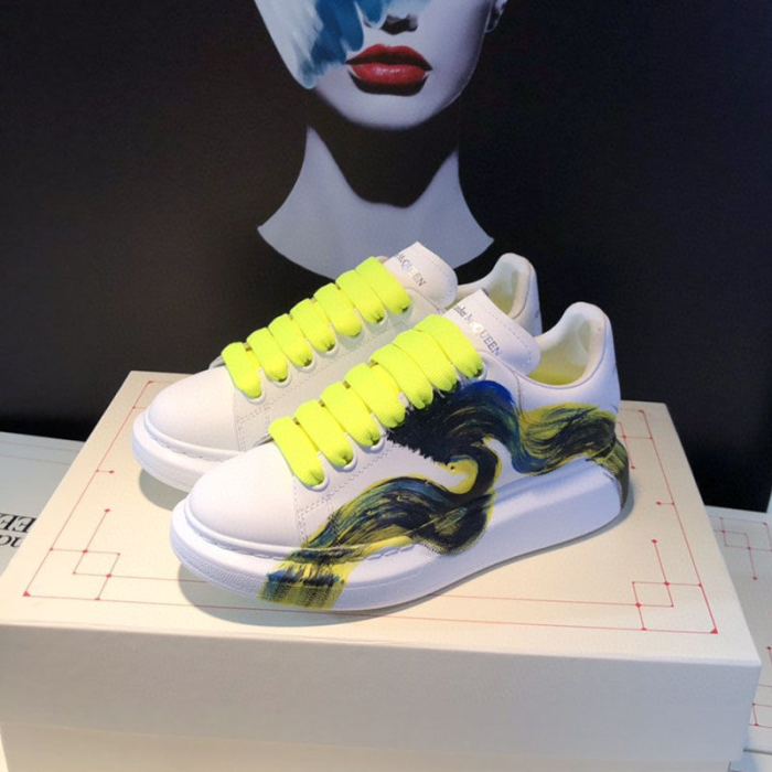McQueen Painted Shoes