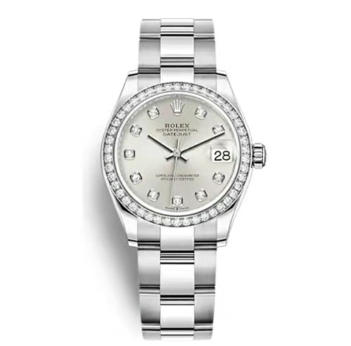 Rolex Oyster Perpetual Datejust Watch White