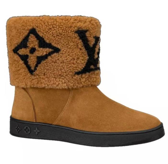 Louis Vuitton Louis Vuitton Snowdrop Flat Ankle Boots