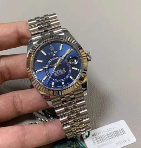 Rolex Blue Dial Men's 41MM Watch