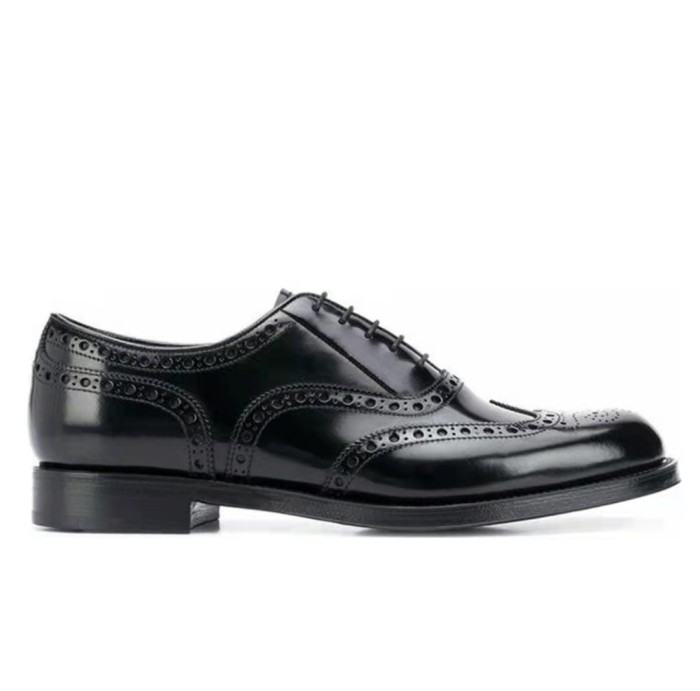 Prada Lace-Up Business Shoes Black