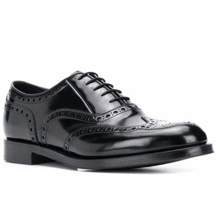 Prada Lace-Up Business Shoes Black