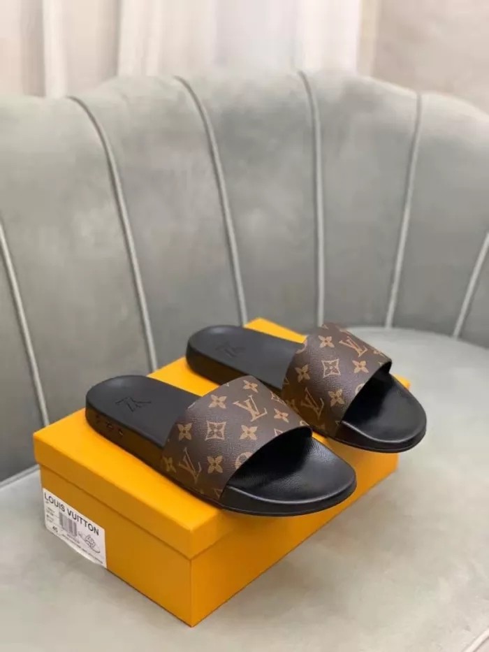 LV classic old flower slippers