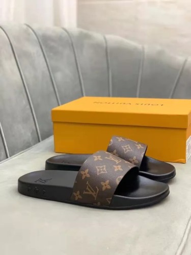 LV classic old flower slippers