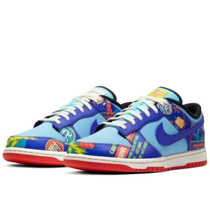 Nike Dunk Low Retro OG  Firecracker  CNY Double Layer Scratch Music Unisex