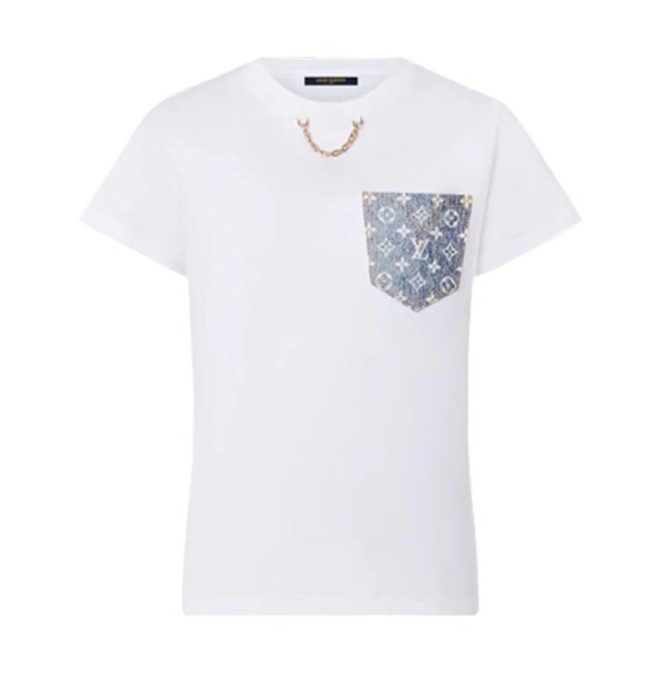 LOUIS VUITTON SS22 Monogram Pocket Short Sleeve T-Shirt