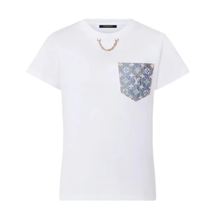 LOUIS VUITTON SS22 Monogram Pocket Short Sleeve T-Shirt