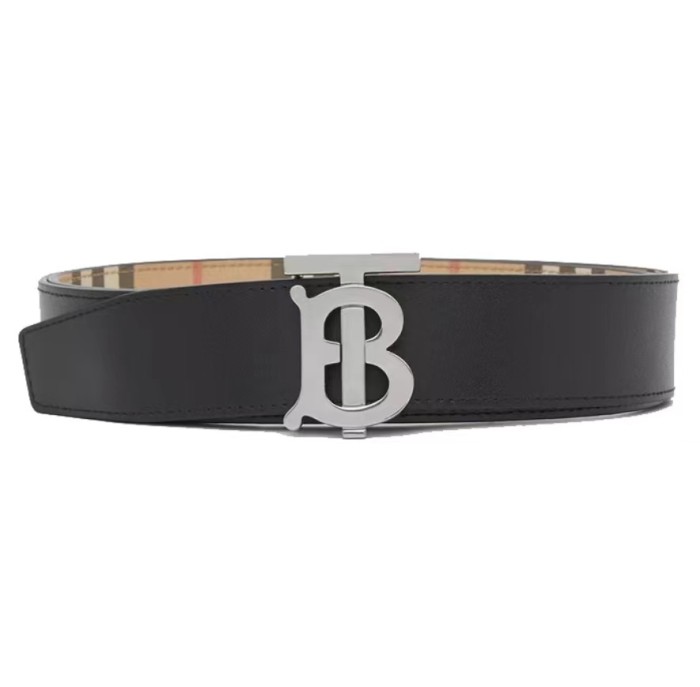 Burberry Burberry Reversible Logo Pattern Vintage Waistband