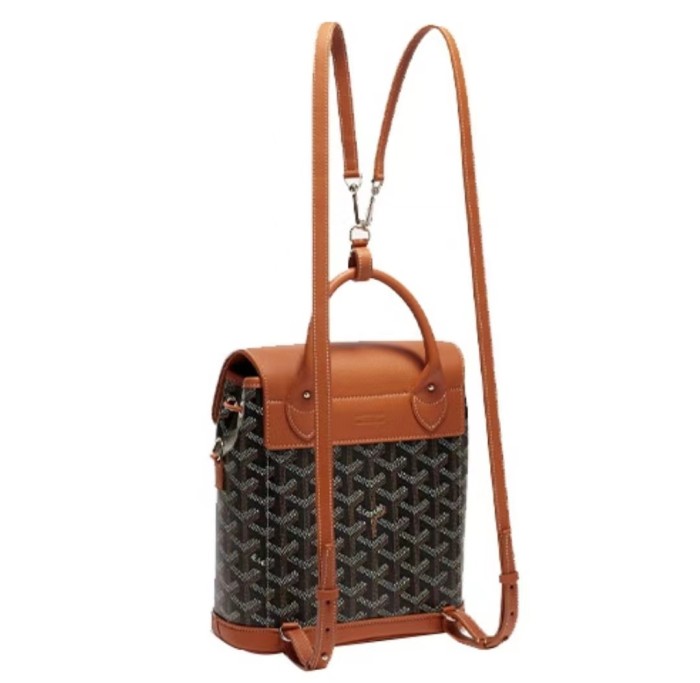 GOYARD Goya Alpin Mini Backpack Backpack Shoulder Bag Shoulder Straps Removable Adjustable Women's Navy Blue