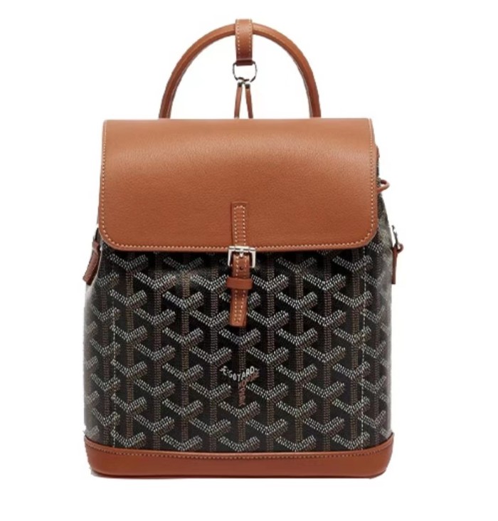 GOYARD Goya Alpin Mini Backpack Backpack Shoulder Bag Shoulder Straps Removable Adjustable Women's Navy Blue