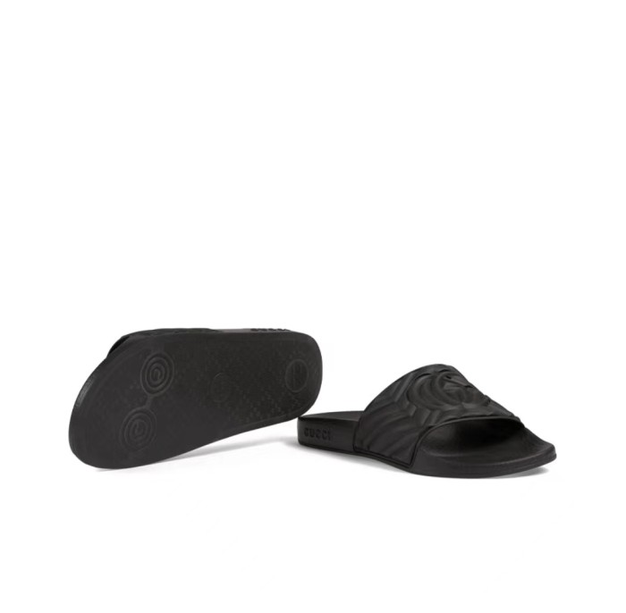 GUCCI Gucci GG women's slippers black