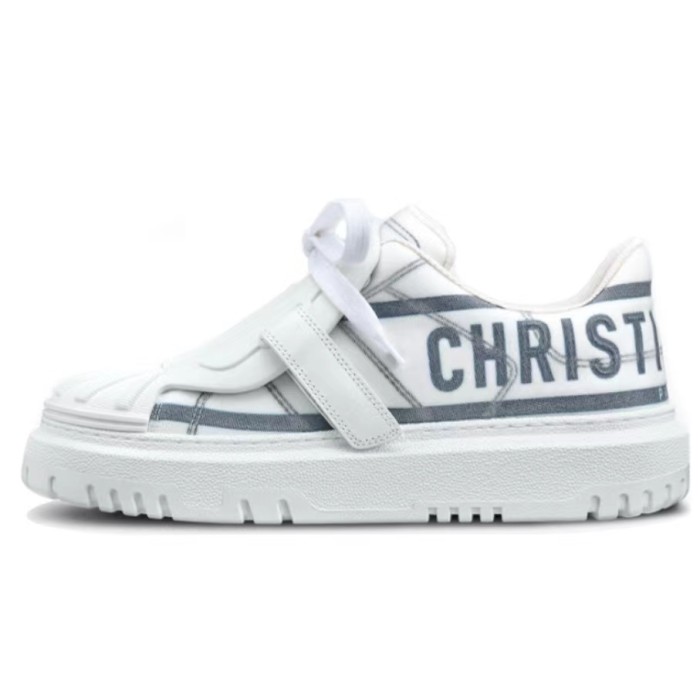 DIOR Dior ID low-top sneakers women's white and blue
