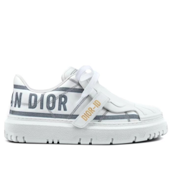 DIOR Dior ID low-top sneakers women's white and blue