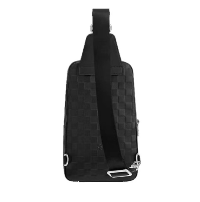 LOUIS VUITTON AVENUE Shoulder Bag Agate Black