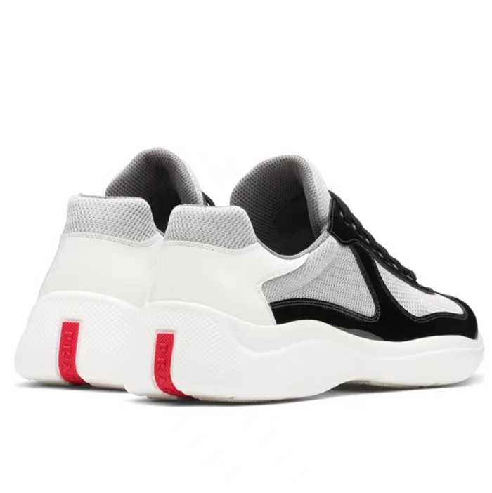 PRADA PradaAmerica's Cup sneakers black and white