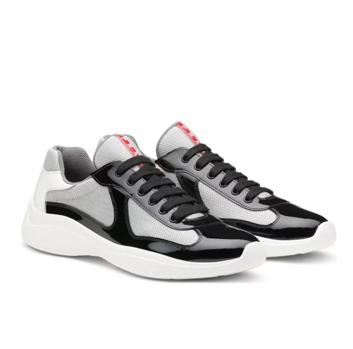 PRADA PradaAmerica's Cup sneakers black and white