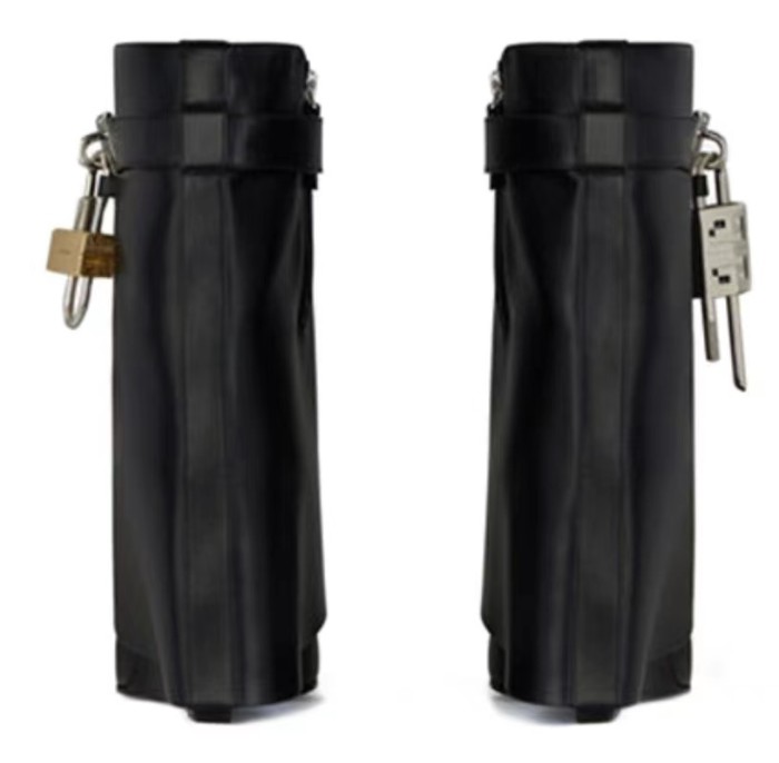 Givenchy Givenchy SHARK LOCK Fashion Leather Short Boots Women's