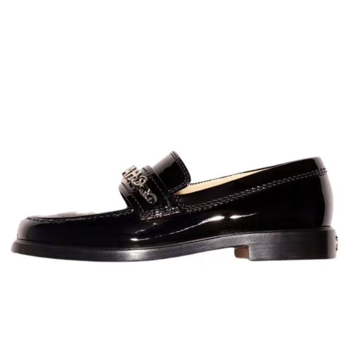 Women's CHANEL Leather Flat Loafers