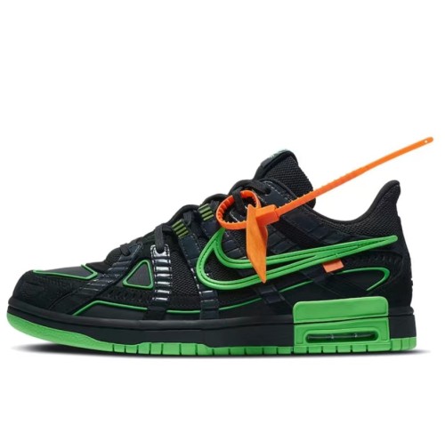 Off-White x Nike Air Rubber Dunk Green Strike