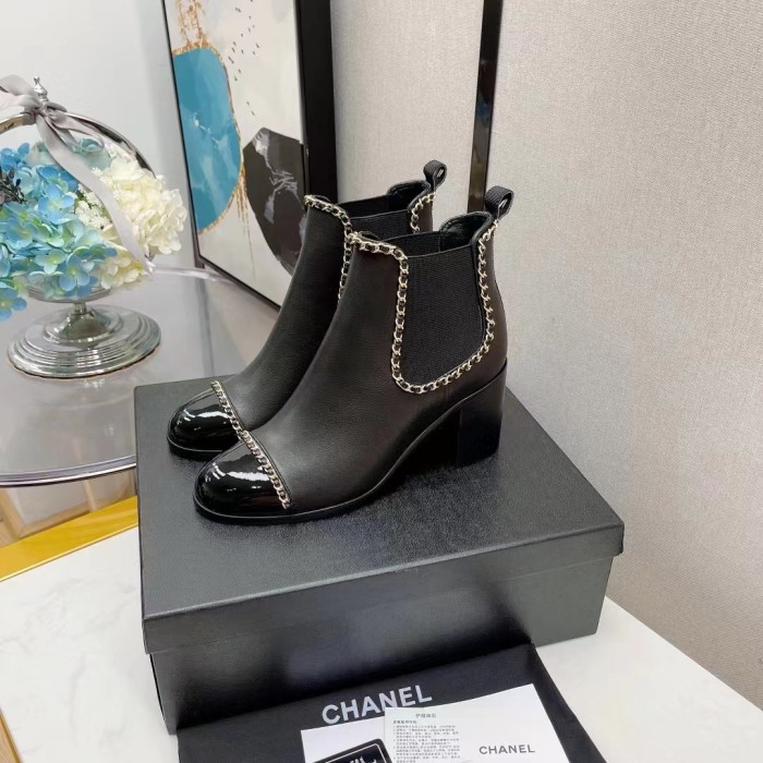 Chanel high boots