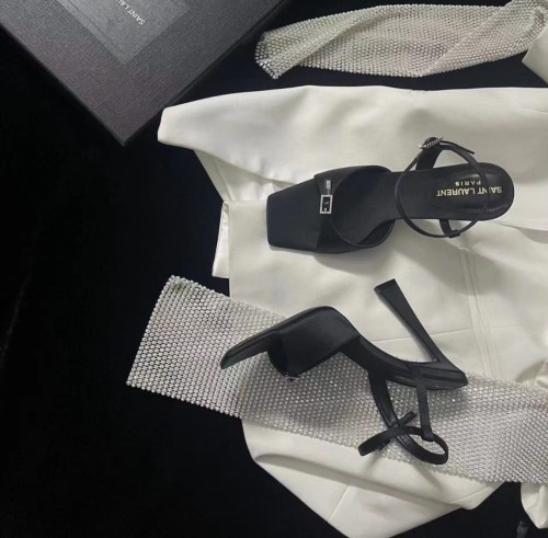 SAINT LAURENT Vesper blended tweed