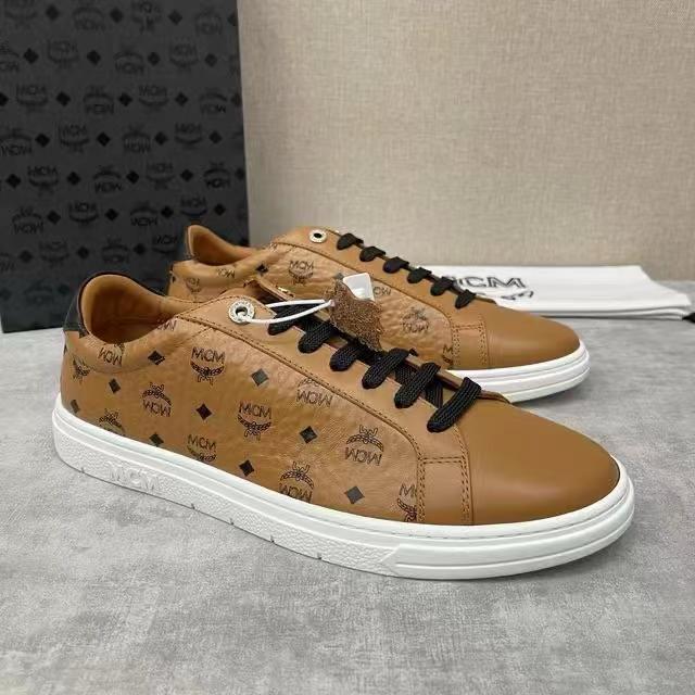 MCM Brown sneakers, unisex