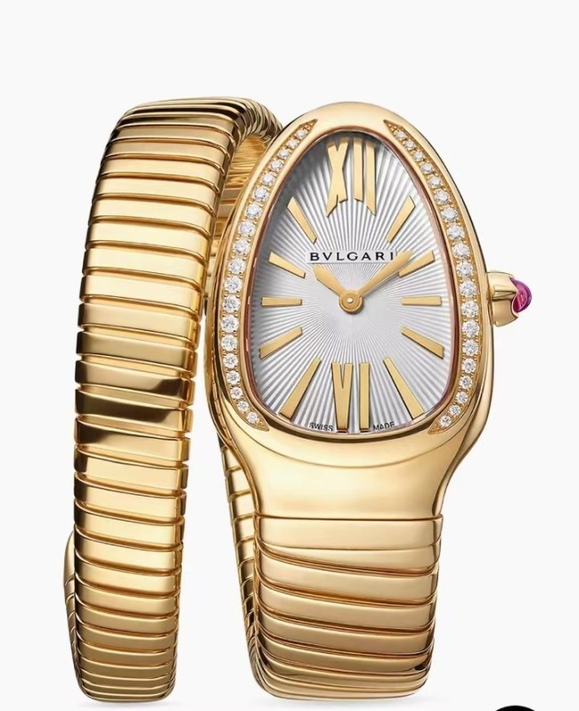 Bulgari watch, gold
