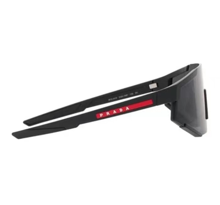 Prada irregular sunglasses men black