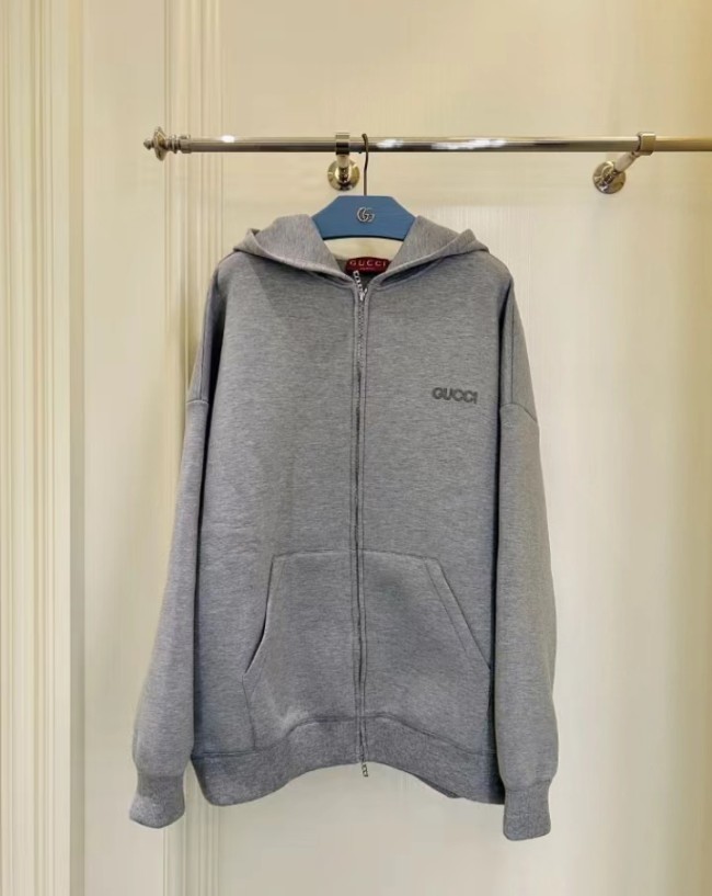 GUCCI Loose Grey coat men