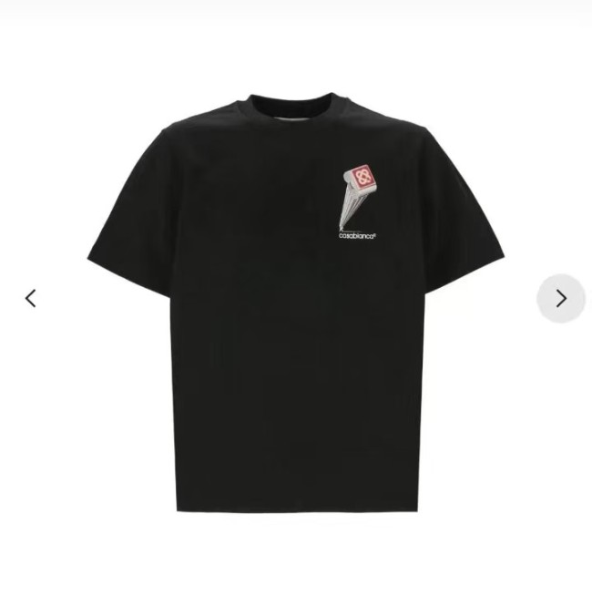 CASABLANCA Black T-shirt (Men's)